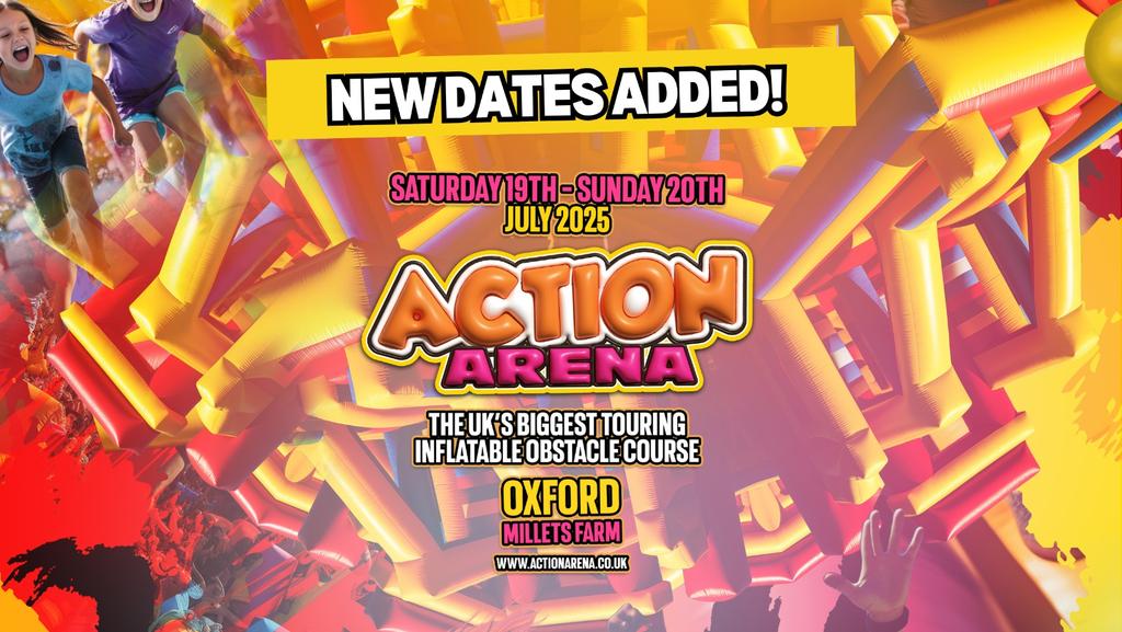 Action Arena @ Millets Farm • Sunday 20th July
