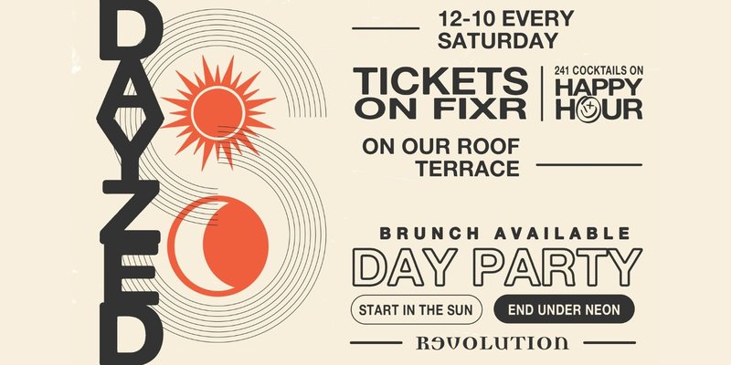 DAYZED ROOFTOP DAY PARTY // EVERY SATURDAY! ☀️🍹