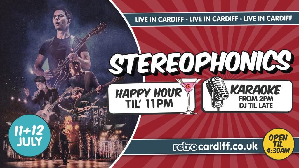 Stereophonics Pre and After Gig Drinks