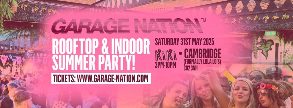 Garage Nation Cambridge Rooftop Party