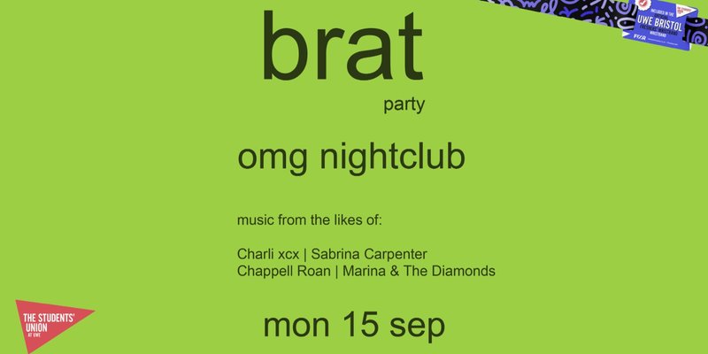 UWE Bristol Official Freshers | brat party!