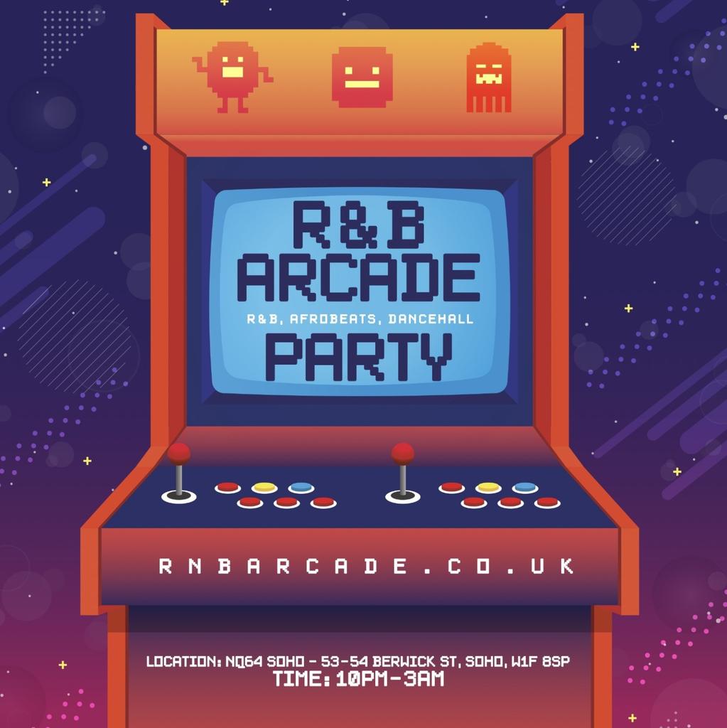 THE ARCADE PARTY - LONDON'S OFFICIAL WIRELESS AFTER PARTY