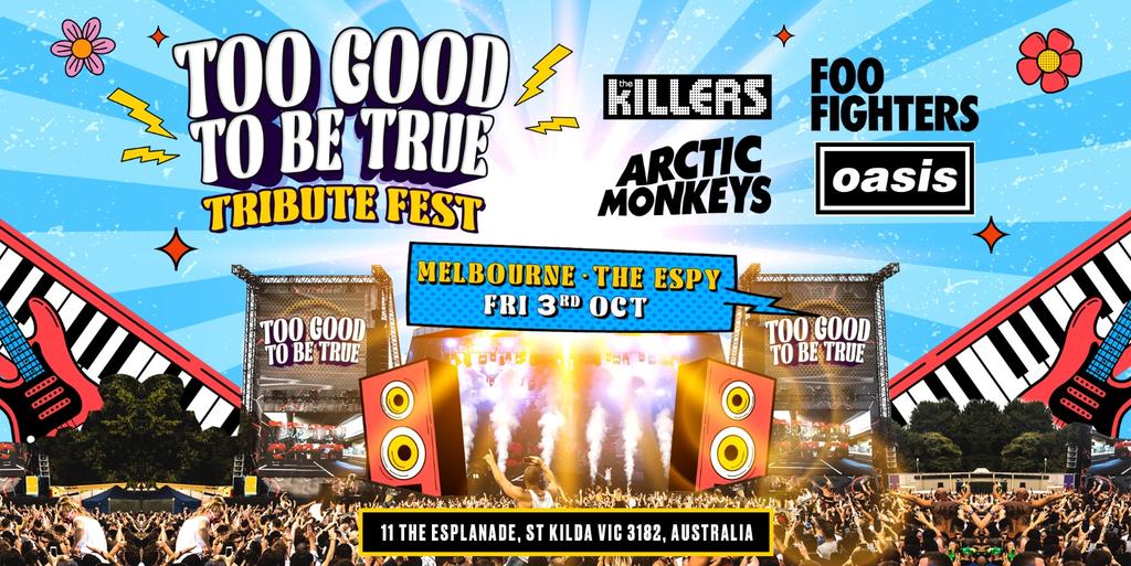 Tribute Festival comes to Melbourne!