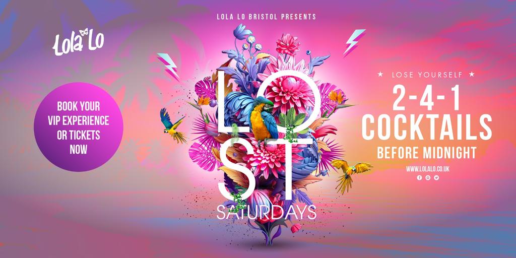 LOST SATURDAYS: 2-4-1 Cocktails!