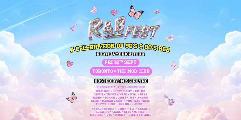 R&B Fest Is Coming To Toronto!