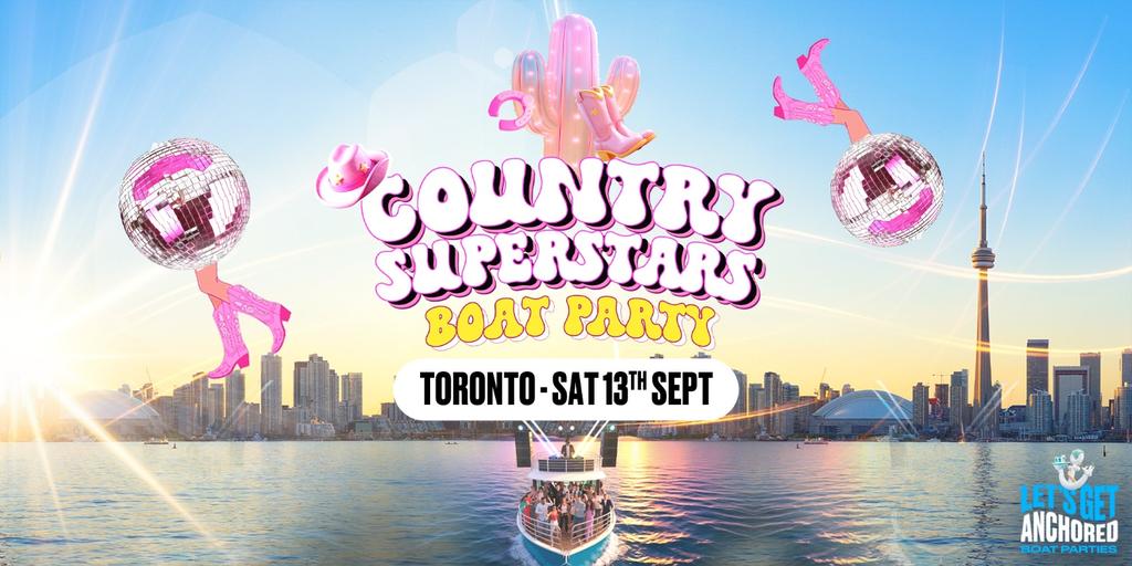 Country Superstars Boat Party Toronto