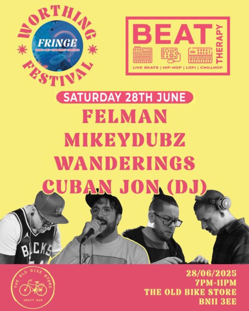 Beat Therapy *Worthing Festival Fringe Event*