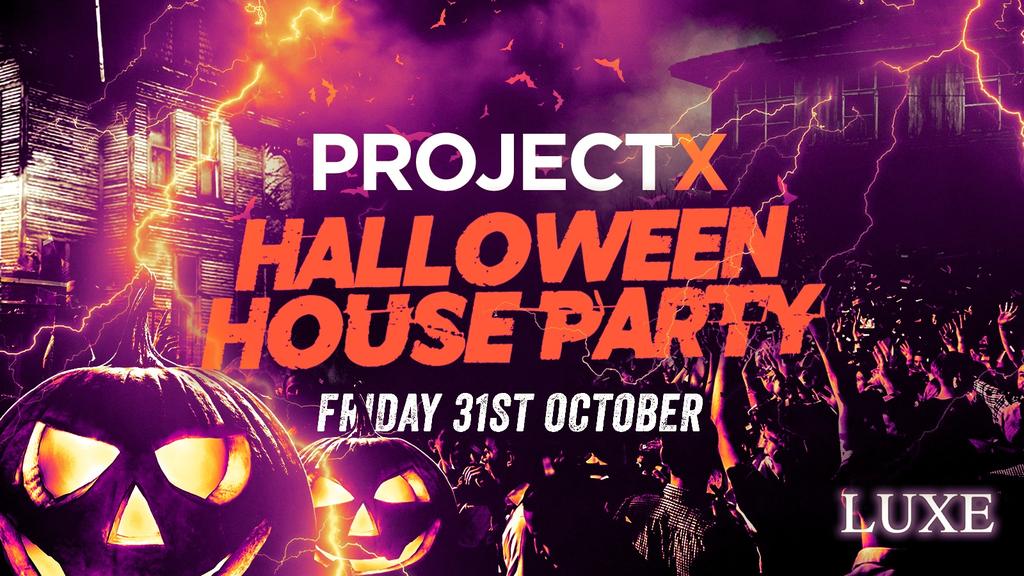 The 2025 Project X Halloween House Party @ LUXE