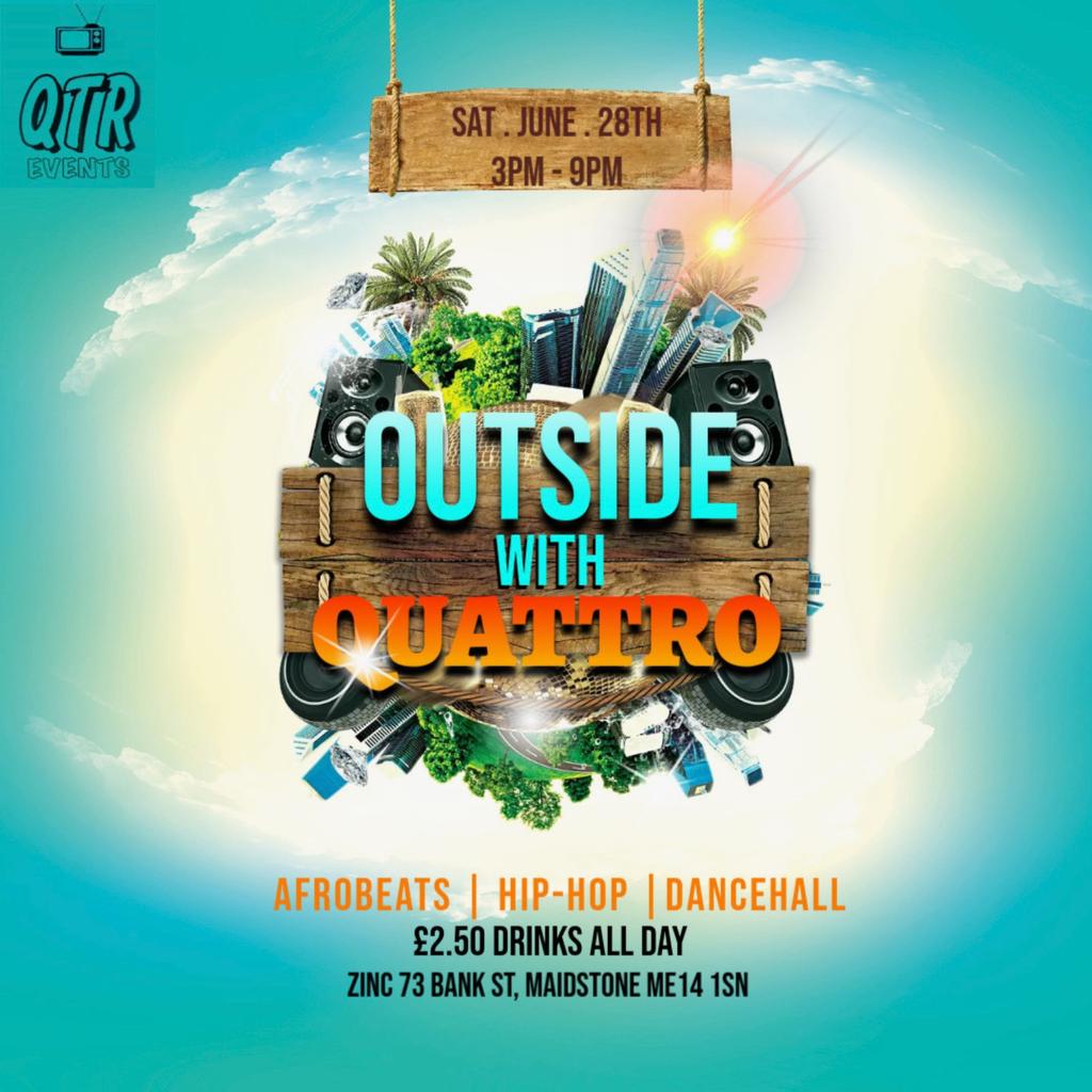 Outside With Quattro Afrobeats | Dancehall | Hip-hop | More