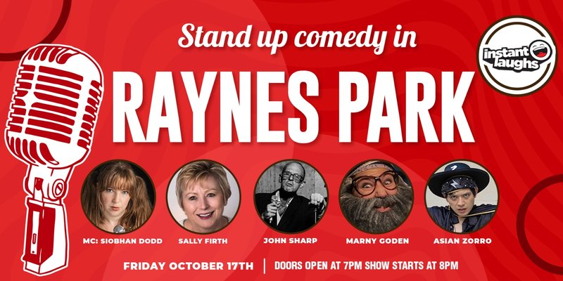 Stand up comedy in Raynes park