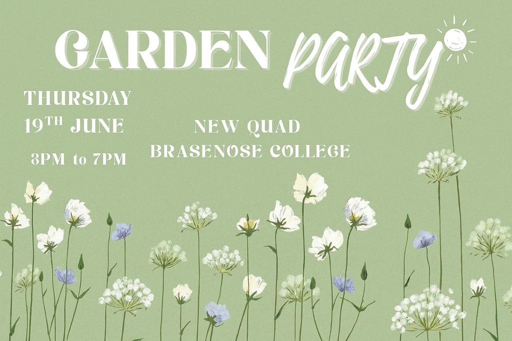 Brasenose JCR Garden Party