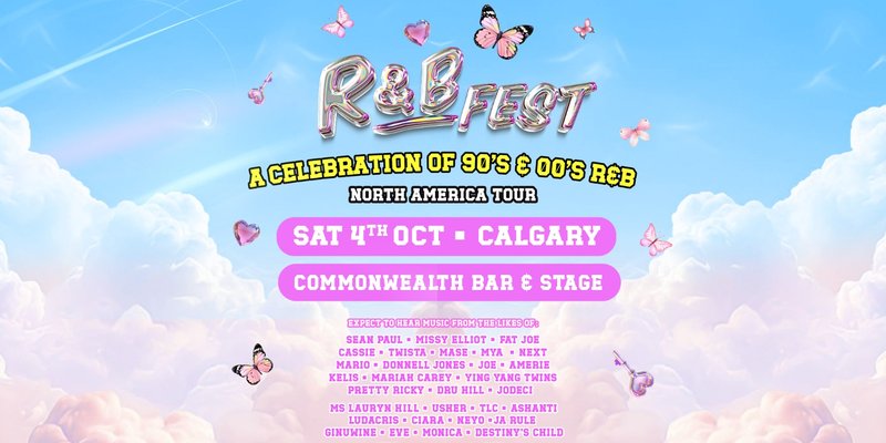 R&B Fest Is Coming To Calgary!