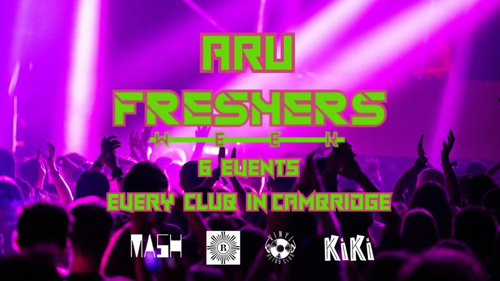 OFFICIAL ANGLIA RUSKIN FRESHERS WEEK PASS 2025