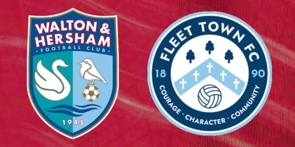 Walton & Hersham FC vs Fleet Town