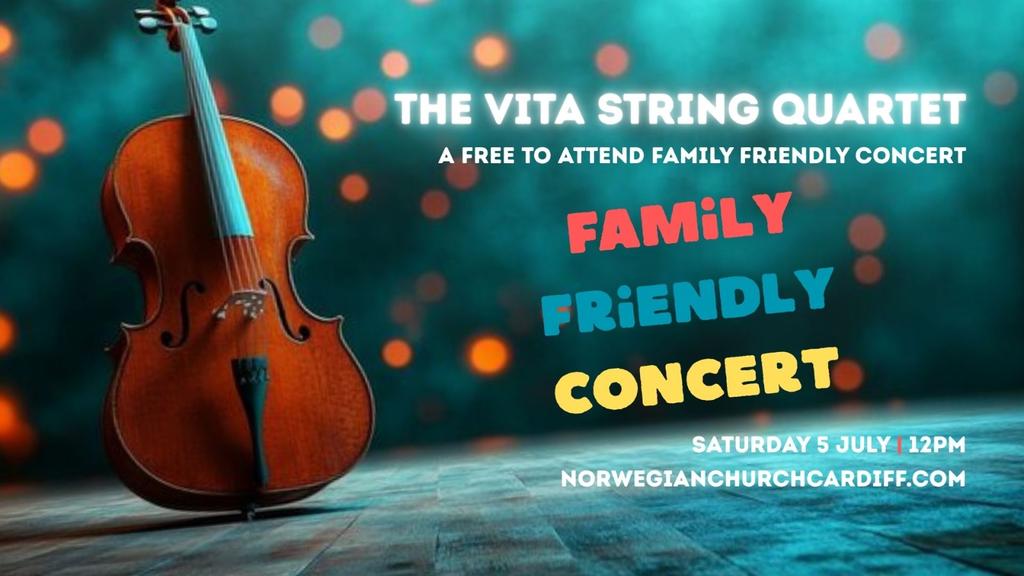 The VITA String Quartet - A Family Friendly Concert