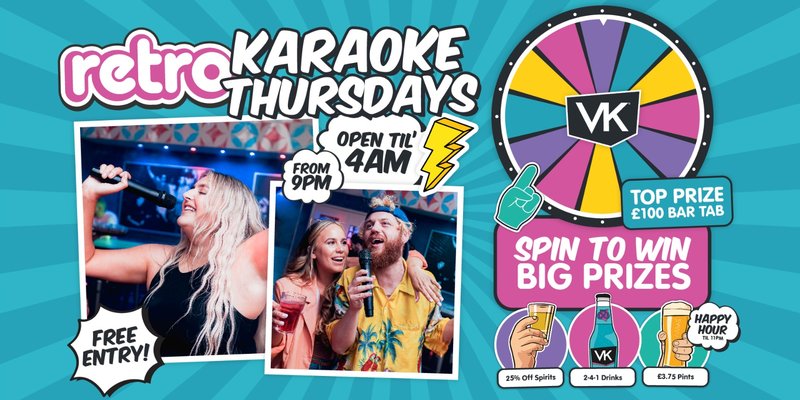 Karaoke Thurs at Retro