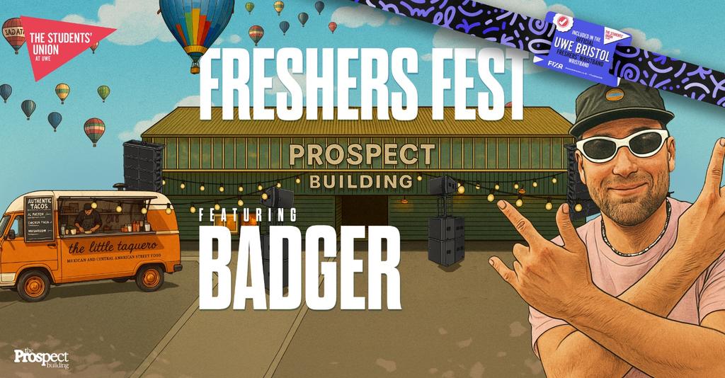 UWE Bristol Official Freshers | Freshers Fest w/ Badger