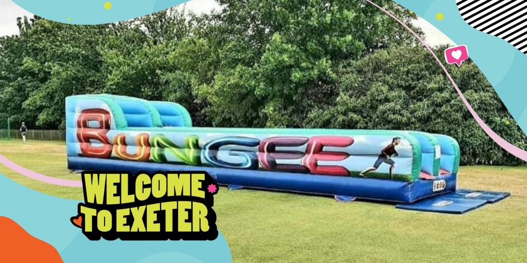 Bungee Run on Magnolia Lawn