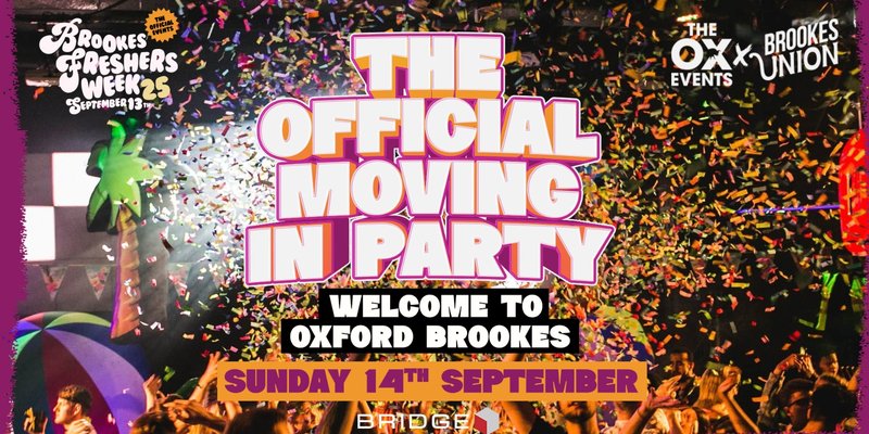 Welcome To Oxford Brookes | Moving In Party