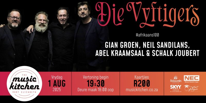 Die Vyftigers - Additional show due to popular demand!