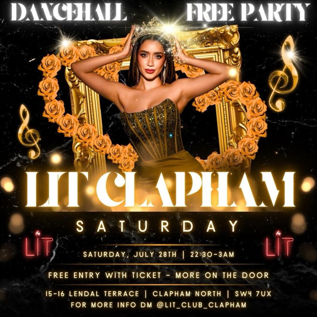 GET ME LIT - END OF MONTH FREE DANCEHALL PARTY - FREE TICKET EVENT