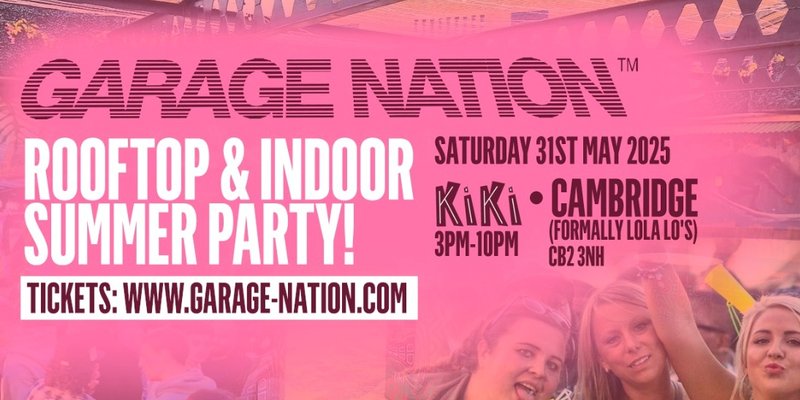 Garage Nation Cambridge Rooftop Party