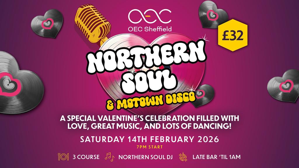 Valentine’s Special: Northern Soul & Motown Disco