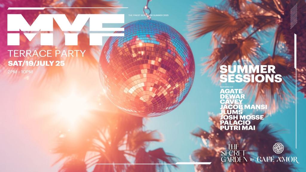 MYF SUMMER SESSIONS- TERRACE PARTY