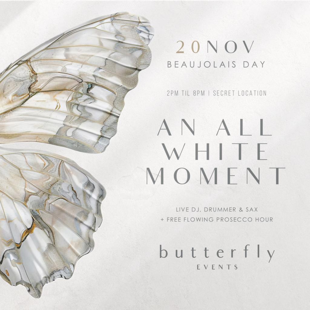 Beaujolais Day Brunch - An All White Moment