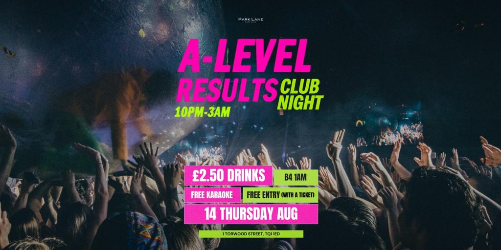 A LEVEL RESULTS NIGHT!📣