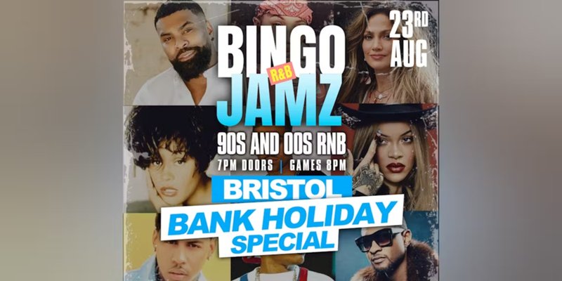 Bingo R&B Jamz🎵 - BANK HOLIDAY SPECIAL- Ticket Link In Bio