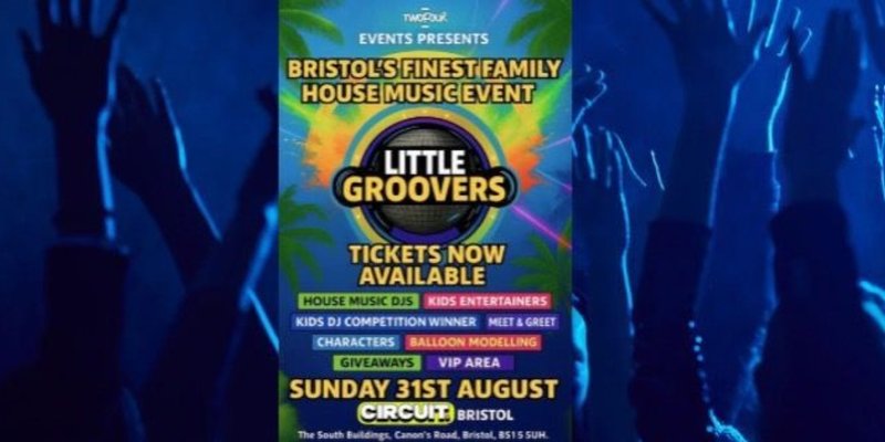 Little Groovers-Family House Music Event-Ticket Link In Bio
