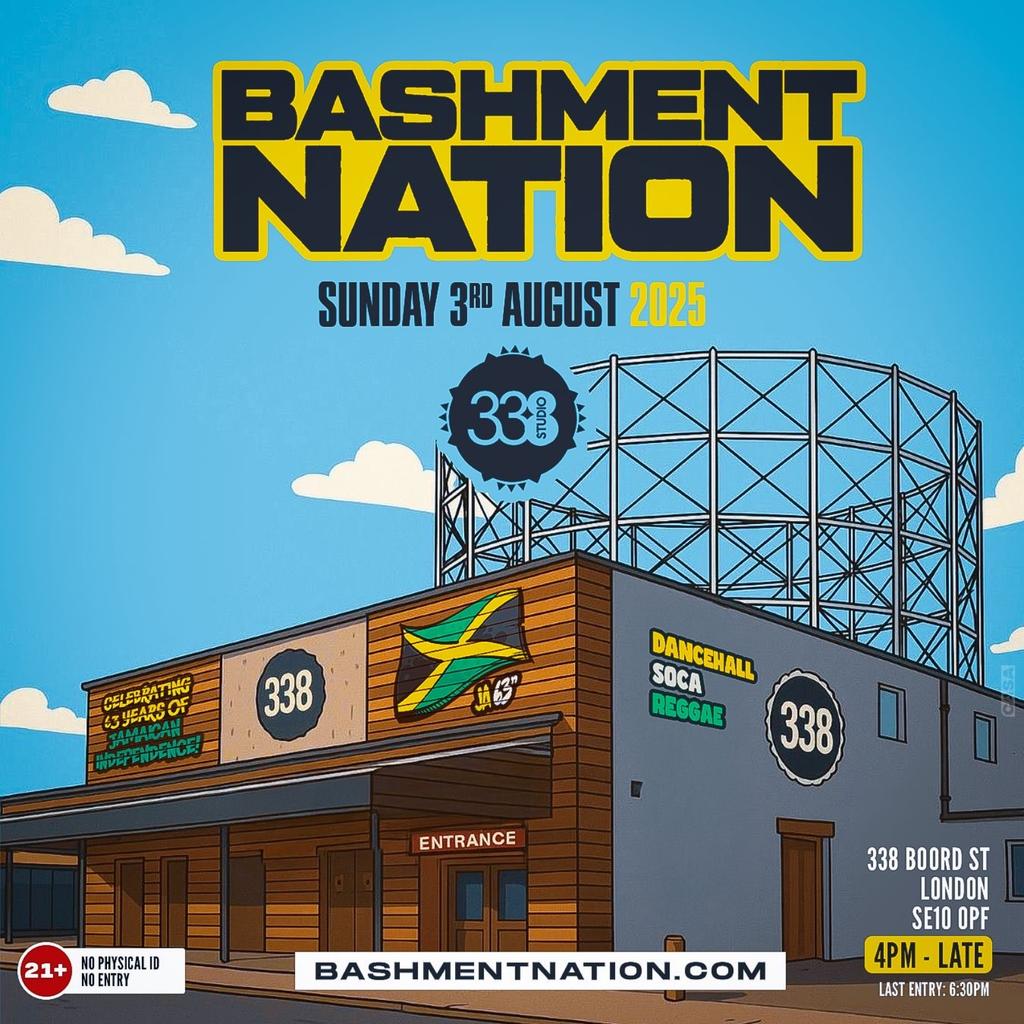 BASHMENT NATION - The Biggest JA Independence Day Festival