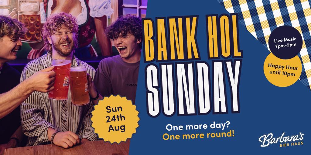Bank Holiday Sunday At Barbara's! Quiz Night!