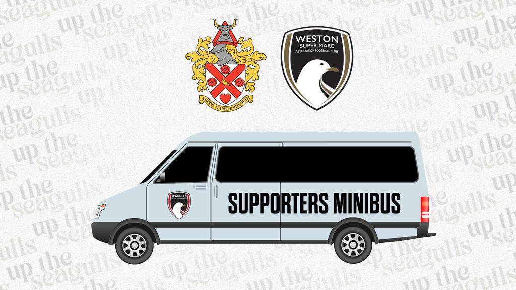 Hornchurch FC v Weston-super-Mare AFC - Supporters Minibus
