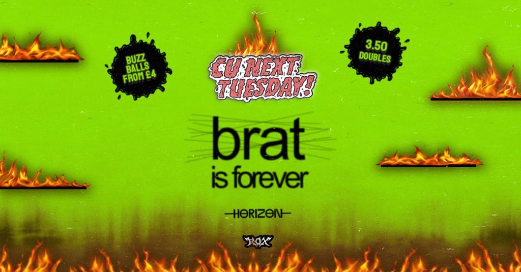CU NEXT TUESDAY | BRAT IS FOREVER 💚🔥 | 22/07/25