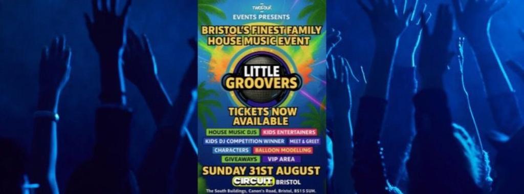Little Groovers-Family House Music Event-Ticket Link In Bio