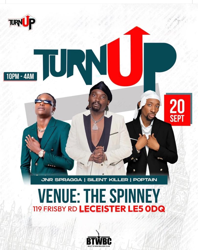 20 SEPTEMBER 2025 TURNUP in LEICESTER