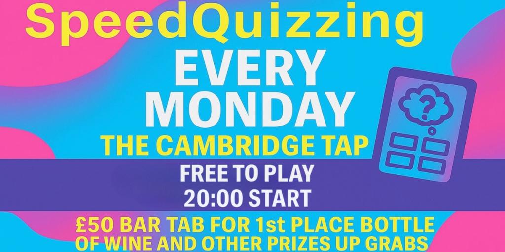 Speed Quizzing - The Cambridge Tap