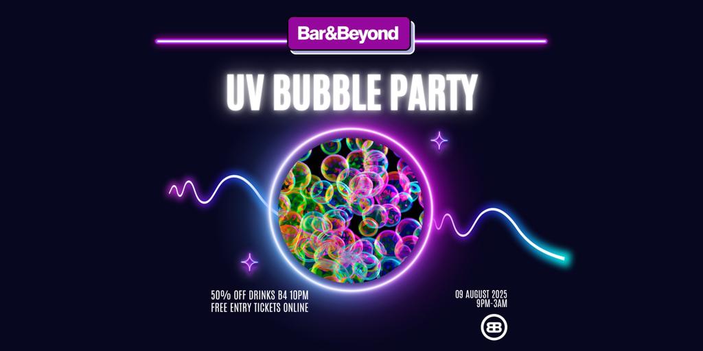 UV Bubble Party - Forbidden Friday