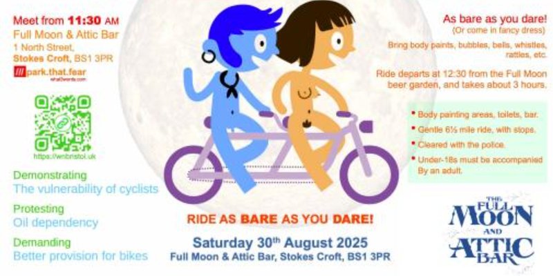 Bristol World Naked Bike Ride