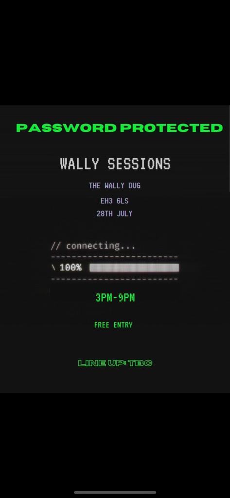 Password Protected - WALLY SESSIONS