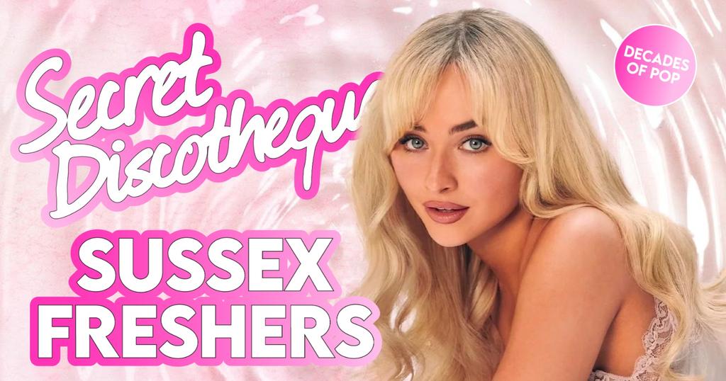 Secret Discotheque @ CHALK | SUSSEX FRESHERS