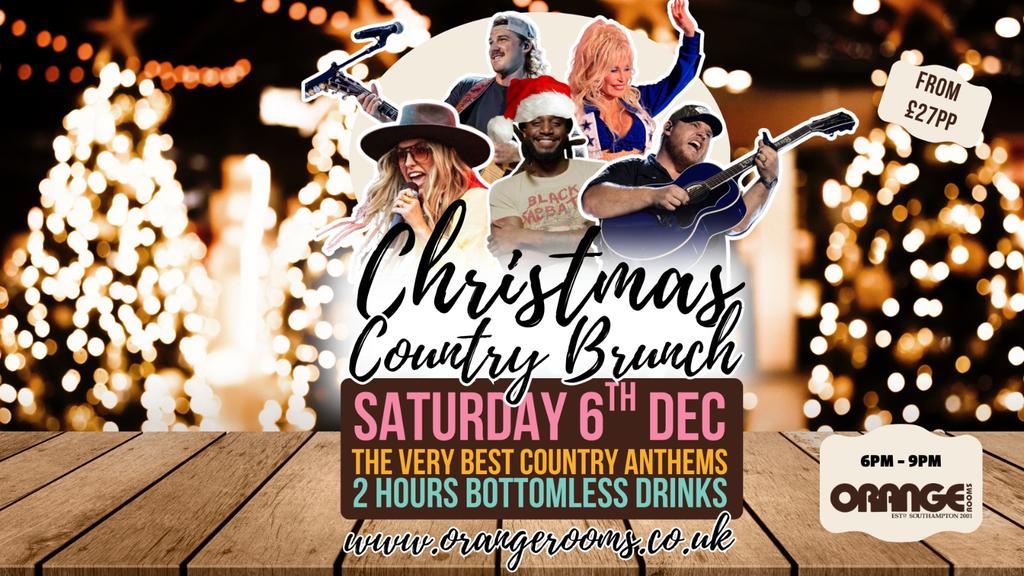 🎄🤠 COUNTRY CHRISTMAS BOTTOMLESS BRUNCH 🎅🎶
