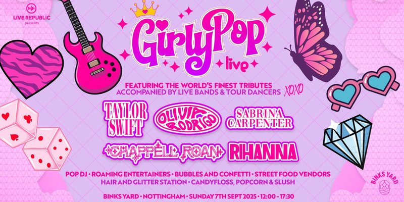 GirlyPop Live 3 | Binks Yard, Nottingham