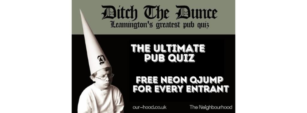 The Hood Pub Quiz! - With up to £150 worth of Prizes