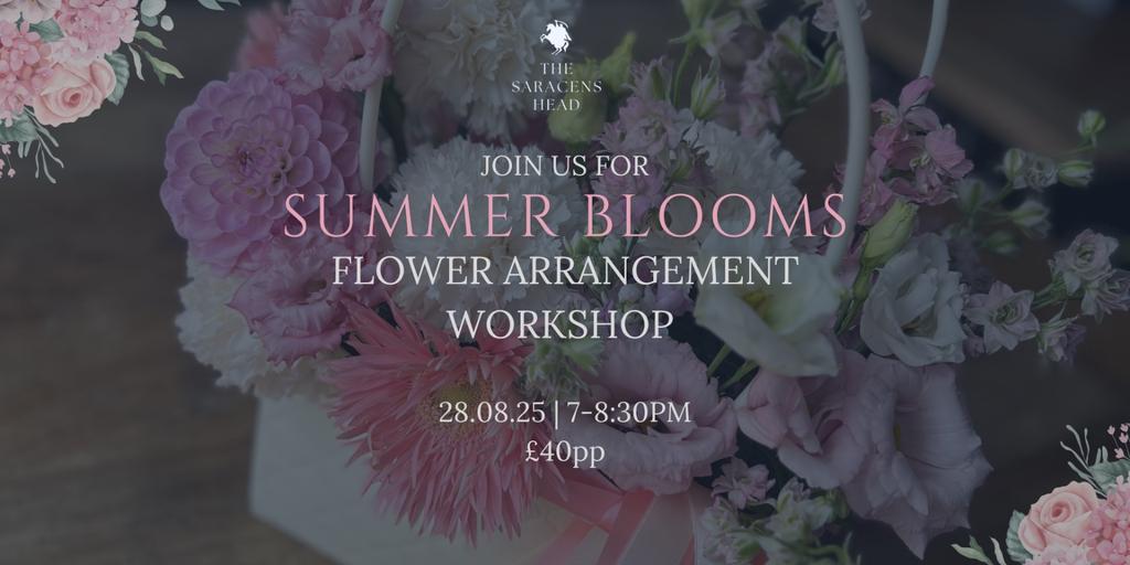 Summer Blooms: Flower Arrangement Workshop