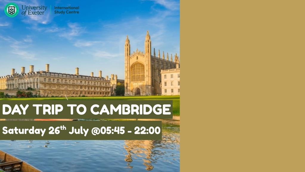 Day Trip to Cambridge