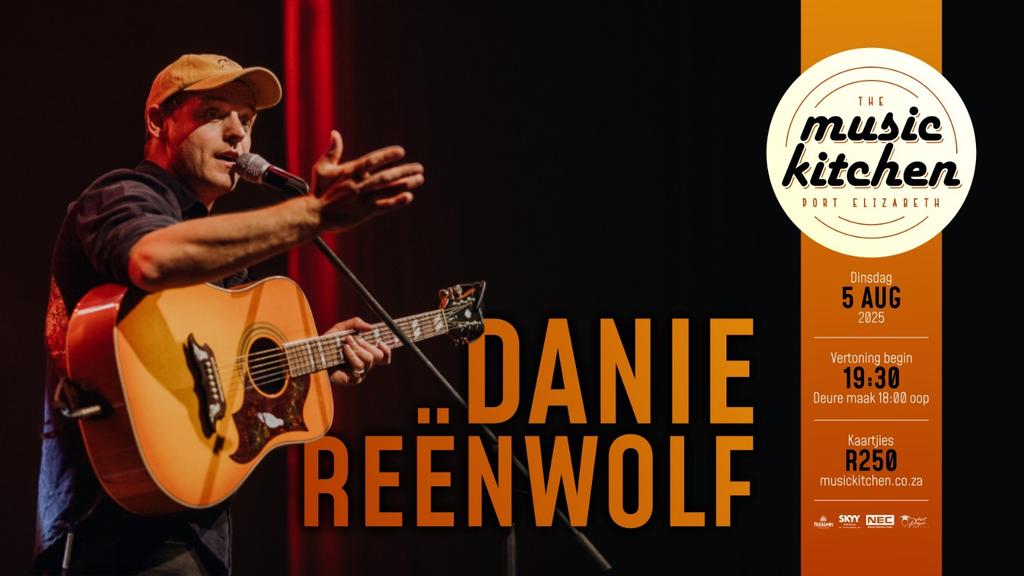 Danie - Reënwolf  live at The Music Kitchen 5th Aug 2025