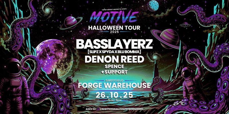 Sheffield 16+ Halloween Rave